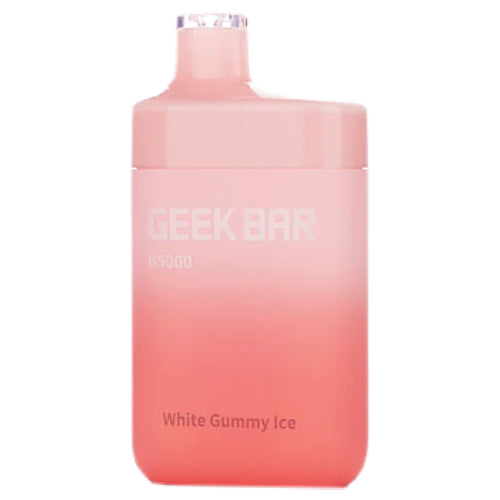 Geek Bar B5000 - Disposable Vape Device - White Gummy Ice (10 Pack)