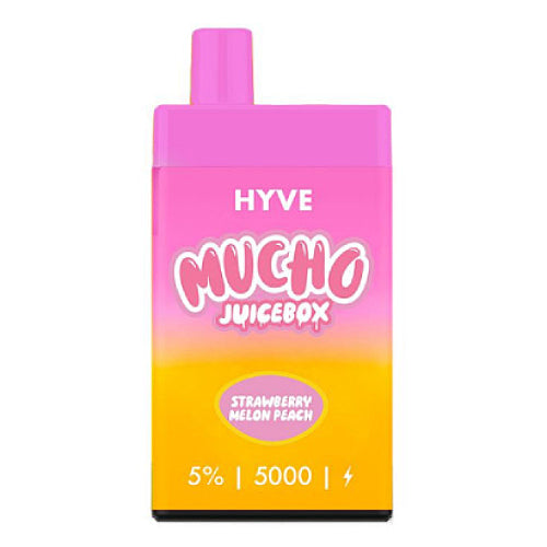 Hyve 5K x MUCHO JuiceBox - Disposable Vape Device - Strawberry Melon P ADV365 Hyve 5K x MUCHO JuiceBox - Disposable Vape Device - Strawberry Melon P ADV365