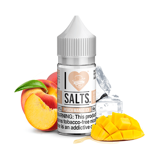 I Love Salts Tobacco-Free Nicotine by Mad Hatter - Peach Mango Ice - 30ml