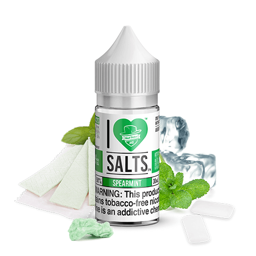I Love Salts Tobacco-Free Nicotine by Mad Hatter - Spearmint Gum - 30ml