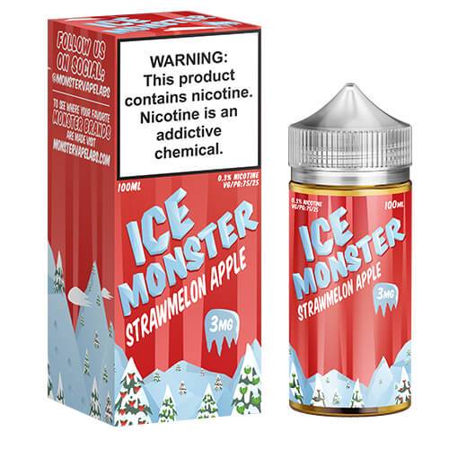 ICE Monster eJuice Synthetic - Strawmelon Apple Ice - 100ml