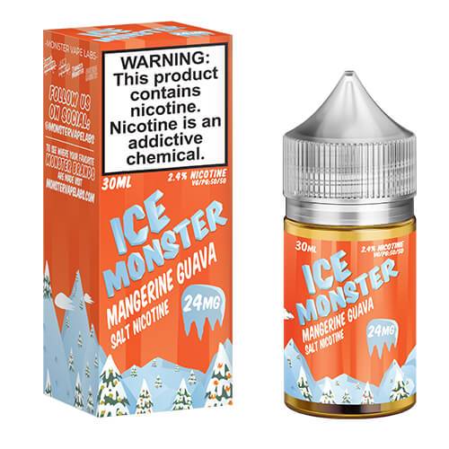 ICE Monster eJuice Synthetic SALT - Mangerine Guava Ice - 30ml