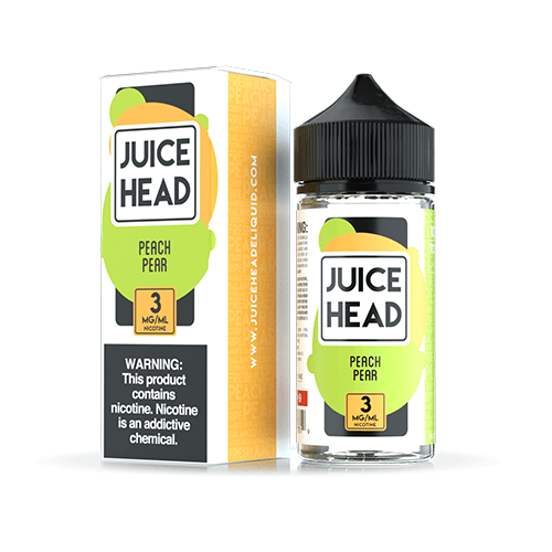 Juice Head - Peach Pear eJuice - 100ml