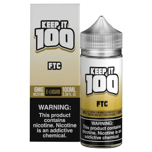 Keep It 100 Synthetic E-Juice - FTC - 100ml