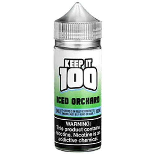 Keep It 100 Synthetic E-Juice - Iced Orchard - 100ml