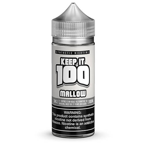 Keep It 100 Synthetic E-Juice - Mallow - 100ml