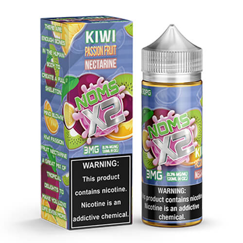 Noms eJuice - Noms X2 Kiwi Passionfruit Nectarine - 120ml