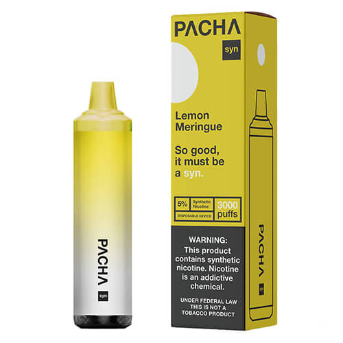 Pachamama SYNthetic 3000 - Disposable Vape Device - Case of Lemon Meri ADV365 Pachamama SYNthetic 3000 - Disposable Vape Device - Case of Lemon Meri ADV365
