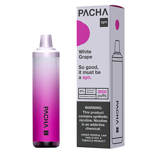 Pacha SYN - Disposable Vape Device - White Grape - 10 Pack ADV365 Pacha SYN - Disposable Vape Device - White Grape - 10 Pack ADV365