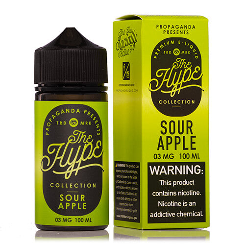 The Hype Synth - Sour Apple - 100mL