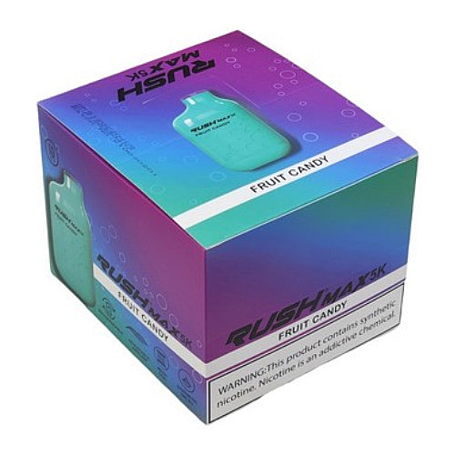 Rush MAX 5k Disposable Vape Device Fruit Candy (10 Pack) – ADV365
