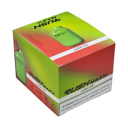 Rush MAX 5k Disposable Vape Device Lush Ice (10 Pack)
