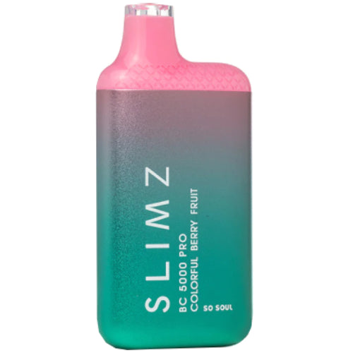 So Soul Slimz BC5000 - Disposable Vape Device - Colorful Berry Fruit (   ADV365