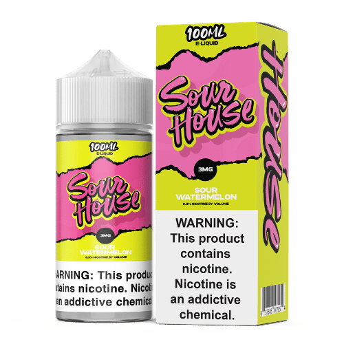 Sour House E-Liquid - Sour Watermelon - 100ml