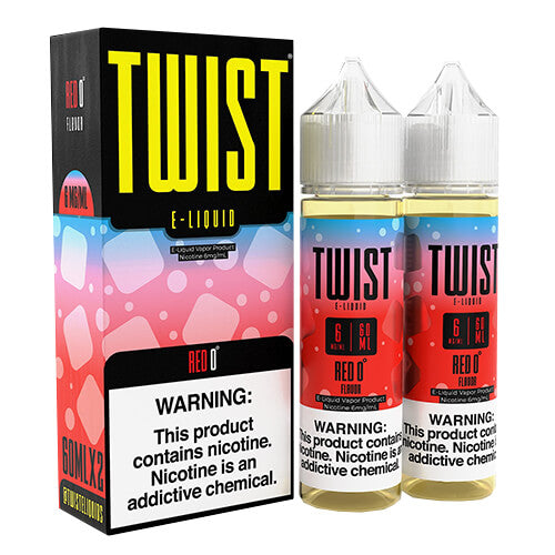 Twist E-Liquids - Red 0 Degrees - Twin Pack