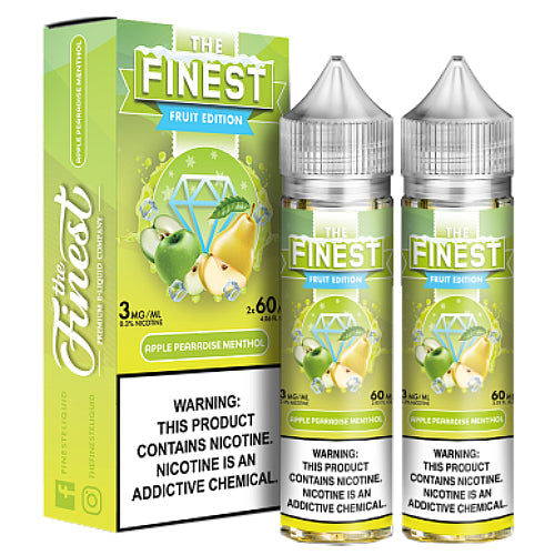 The Finest E-Liquid Synthetic - Apple Pearadise Menthol - 2x60ml