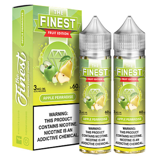 The Finest E-Liquid Synthetic - Apple Pearadise - 2x60ml