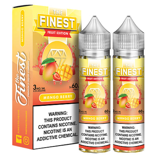 The Finest E-Liquid Synthetic - Mango Berry - 2x60ml