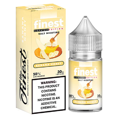 The Finest E-Liquid Synthetic SALTS - Banana Honey - 30ml