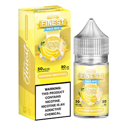 The Finest E-Liquid Synthetic SALTS - Banana Menthol - 30ml