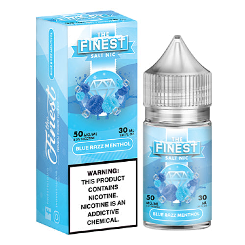 The Finest E-Liquid Synthetic SALTS - Blue Razz Menthol - 30ml