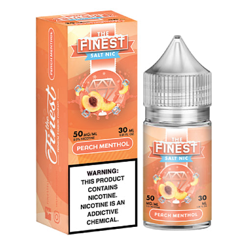 The Finest E-Liquid Synthetic SALTS - Peach Menthol - 30ml