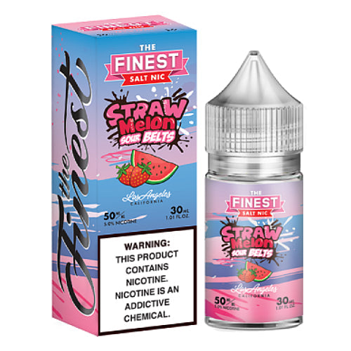 The Finest E-Liquid Synthetic SALTS - Straw Melon Sour Belts - 30ml