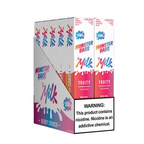 milk vape disposable Fruity Milk Disposable - Monster Vape Labs main image 1