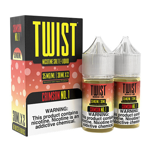 Twist E-Liquids SALTS - Crimson No.1 (Strawberry Crush) - Twin Pack