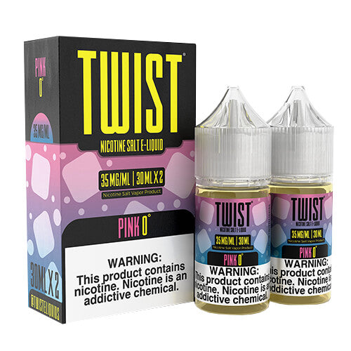 Twist E-Liquids SALTS - Pink 0 Degrees (Iced Pink Punch) - Twin Pack
