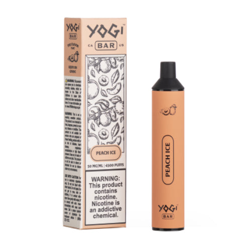 Yogi Bar - Disposable Vape Device - Peach Ice - 10 Pack