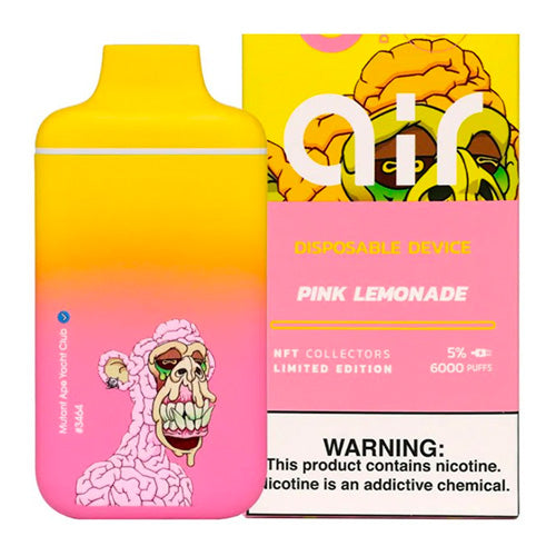 Vibez Air 6K NFT LE - Disposable Vape Device - Pink Lemonade (10 Pack) ADV365 Vibez Air 6K NFT LE - Disposable Vape Device - Pink Lemonade (10 Pack) ADV365