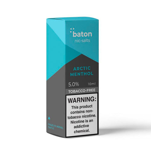 Baton Salts NTN - Arctic Menthol - 10mL ADV365 Baton Salts NTN - Arctic Menthol - 10mL ADV365