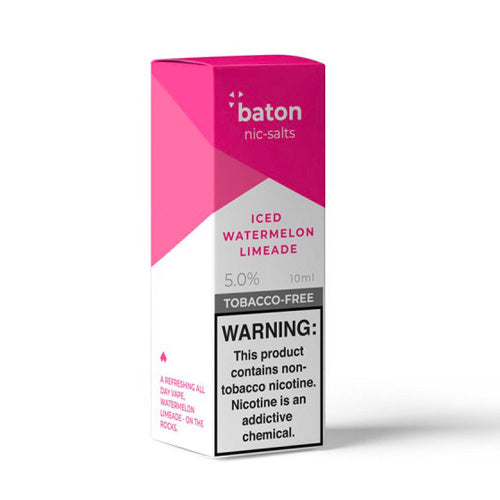Baton Salts NTN - Iced Watermelon Limeade - 10mL  ADV365
