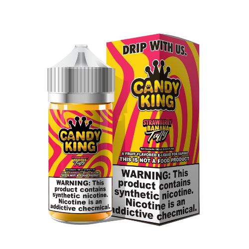 Candy King - Straw-Nana Taffy - 100ml  ADV365
