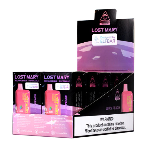 elf bar vape uk Lost Mary OS5000 Strawberry Mango main image 0
