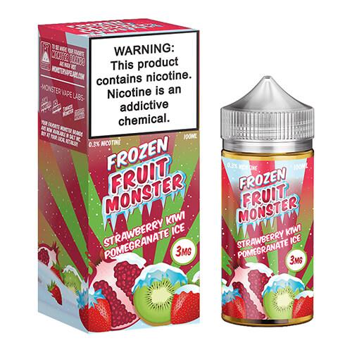 Frozen Fruit Monster eJuice Synthetic - Strawberry Kiwi Pomegranate Ice - 100ml