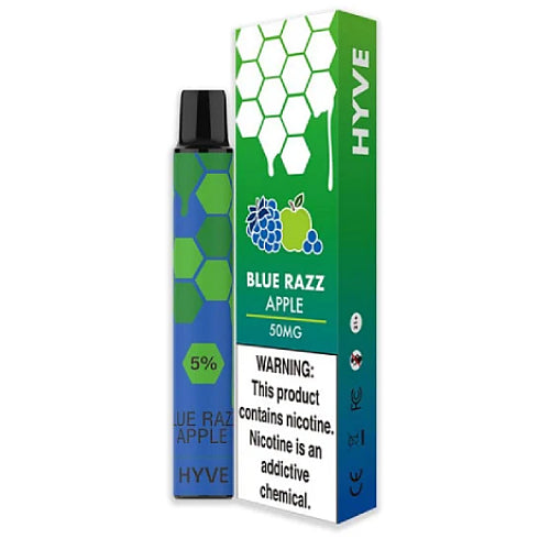 HYVE 2500 NTN - Disposable Vape Device - Blue Razz Apple - 10 Pack