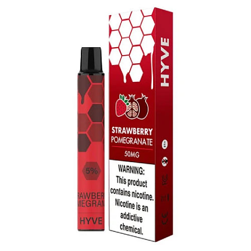 HYVE 2500 NTN - Disposable Vape Device - Strawberry Pomegranate - 10 Pack