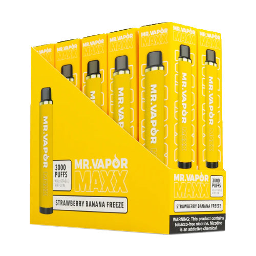 mr freeze disposable vape Mr. Vapor MAXX NTN - Device - Grape Choose Flavour:Peach Watermelon nicotine-salt Fifty Bar Disposable Vapes: