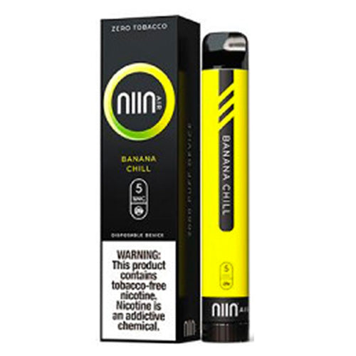 NIIN Air TFN - Disposable Vape Device - Banana Chill - 10 Pack