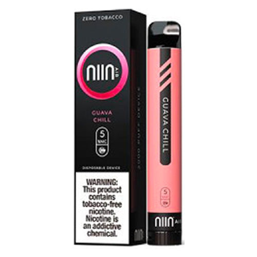 NIIN Air TFN - Disposable Vape Device - Guava Chill - 10 Pack
