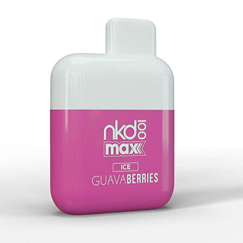 Naked 100 Max - Disposable Vape Device - Guava Berries Ice (10 Pack)