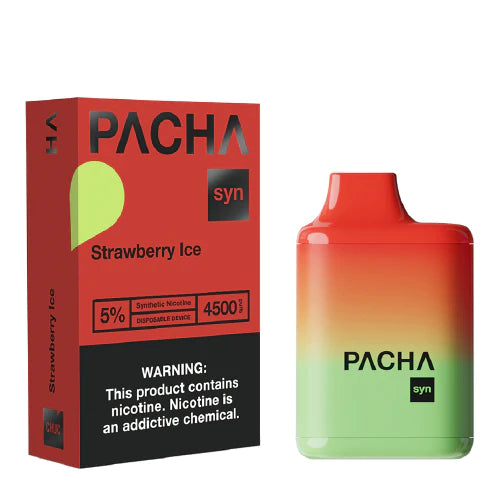 Pacha SYN - Disposable Vape Device - Strawberry Ice - 10 Pack