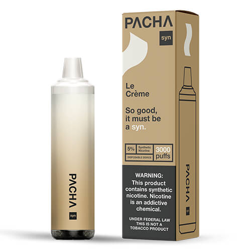 Pacha SYN - Disposable Vape Device - Le Creme - 10 Pack ADV365 Pacha SYN - Disposable Vape Device - Le Creme - 10 Pack ADV365