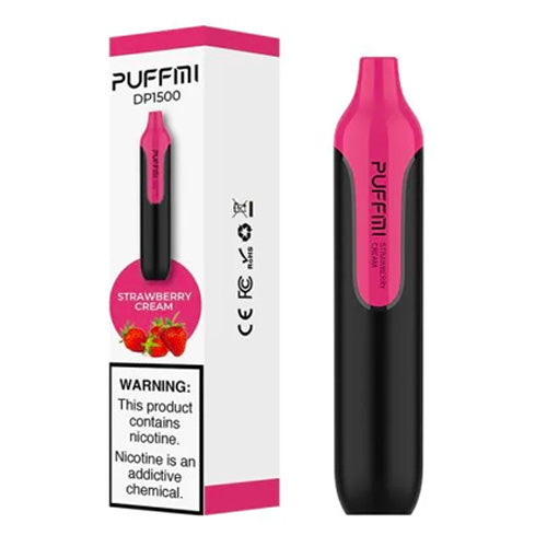 PUFFMI - Disposable Vape Device - Strawberry Cream - 10 Pack