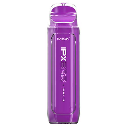 smok disposable vape IPX Bar - Device - Grape Ice how to stop your STRENGTH:20MG (PROV-TAX) juulkit