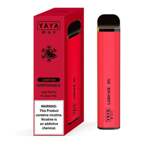 YAYA MAX - Disposable Vape Device - Lush Ice - 10 Pack