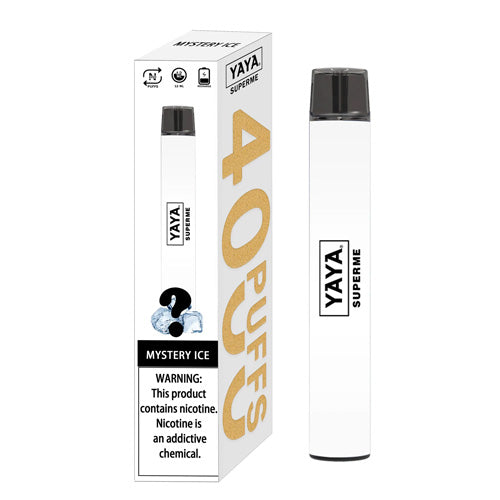 YAYA SUPREME 4K - Disposable Vape Device - Mystery Ice - 10 Pack  ADV365